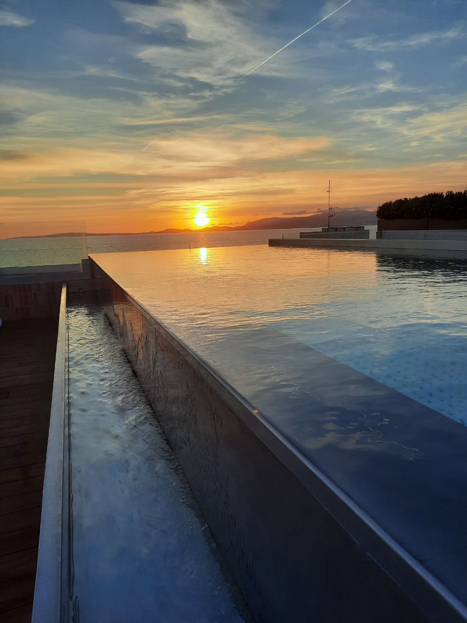 Eindruck aus vergangenem Teamtreffen – Abendstimmung am Meer